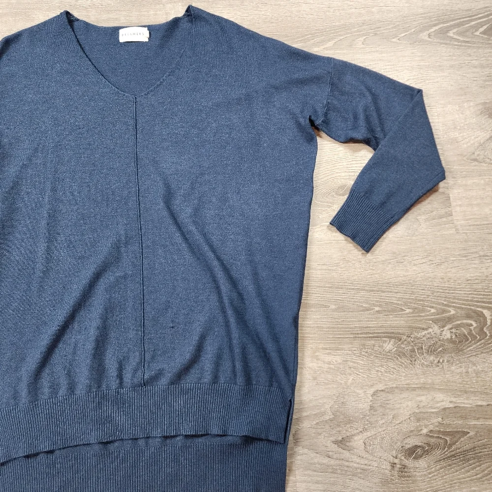 DREAMERS Dark Blue Super Soft Long Sleeve Pullover Sweater S / M